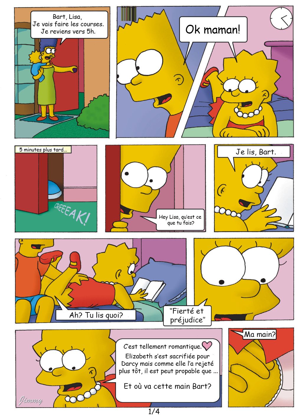 Simpsons Comic & Another Night at the Simpsons page 1 full