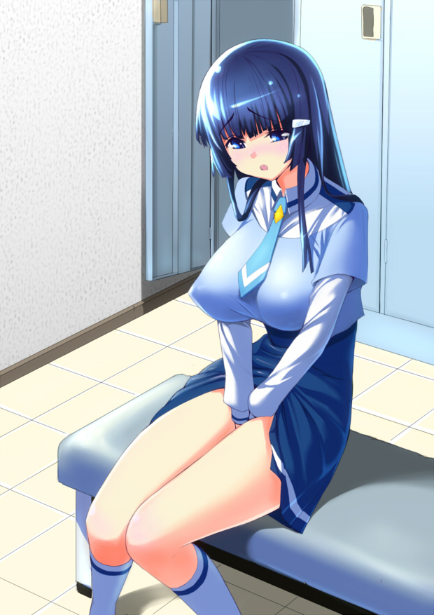 Blue hair girls page 3 full