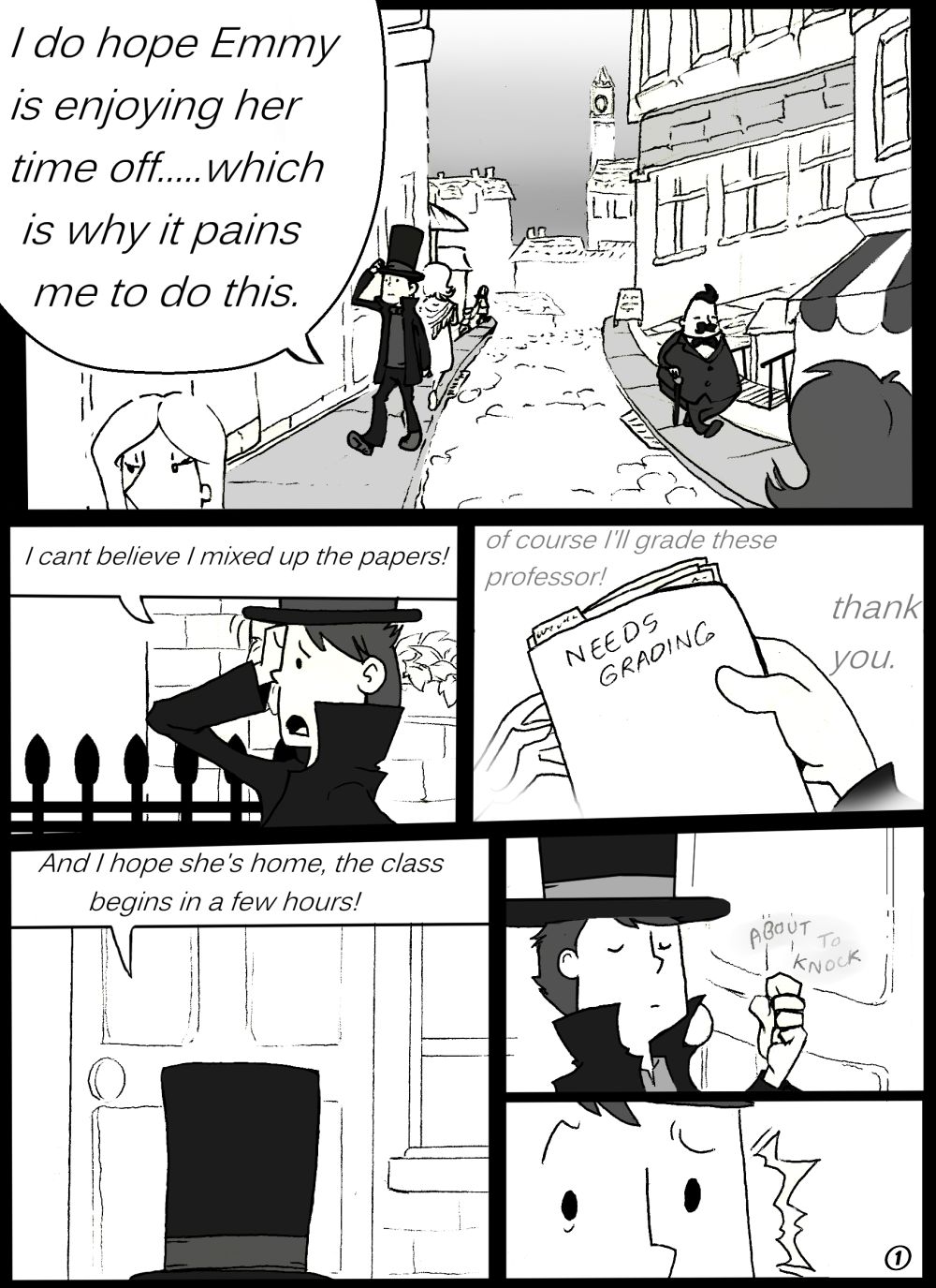 Solving Her Puzzle page 1 full