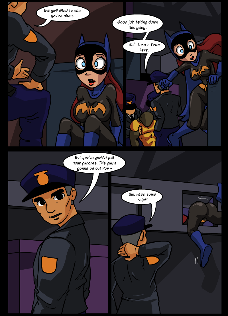 Batman: "Barbed" page 6 full