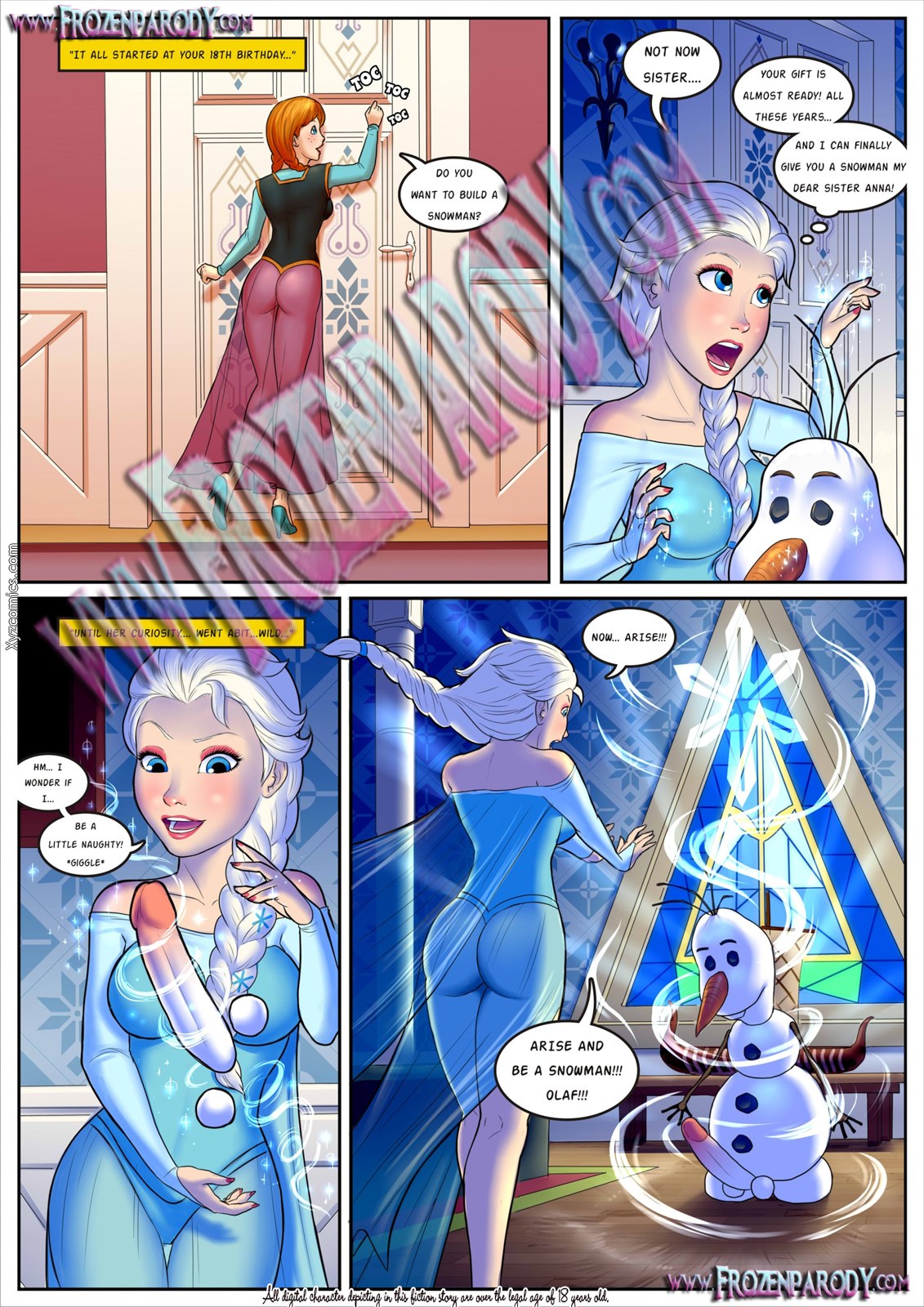 Frozen Parody 3 page 3 full