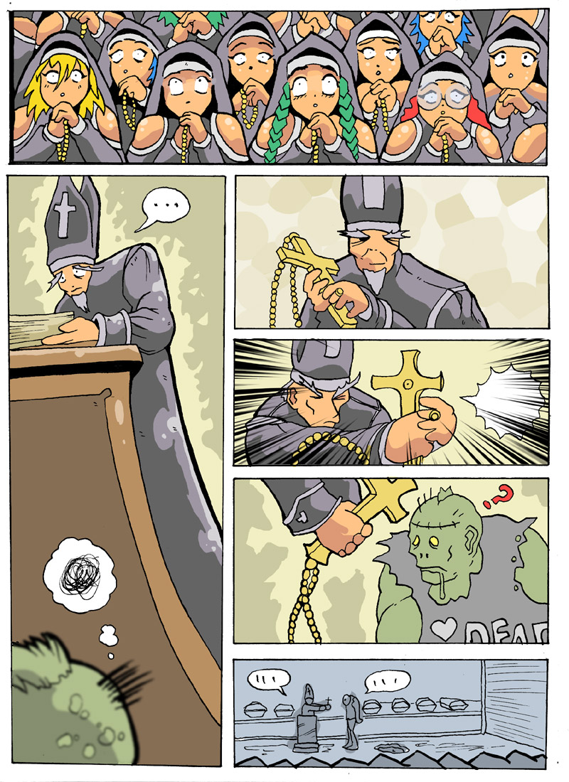 Zombie atack!! page 4 full