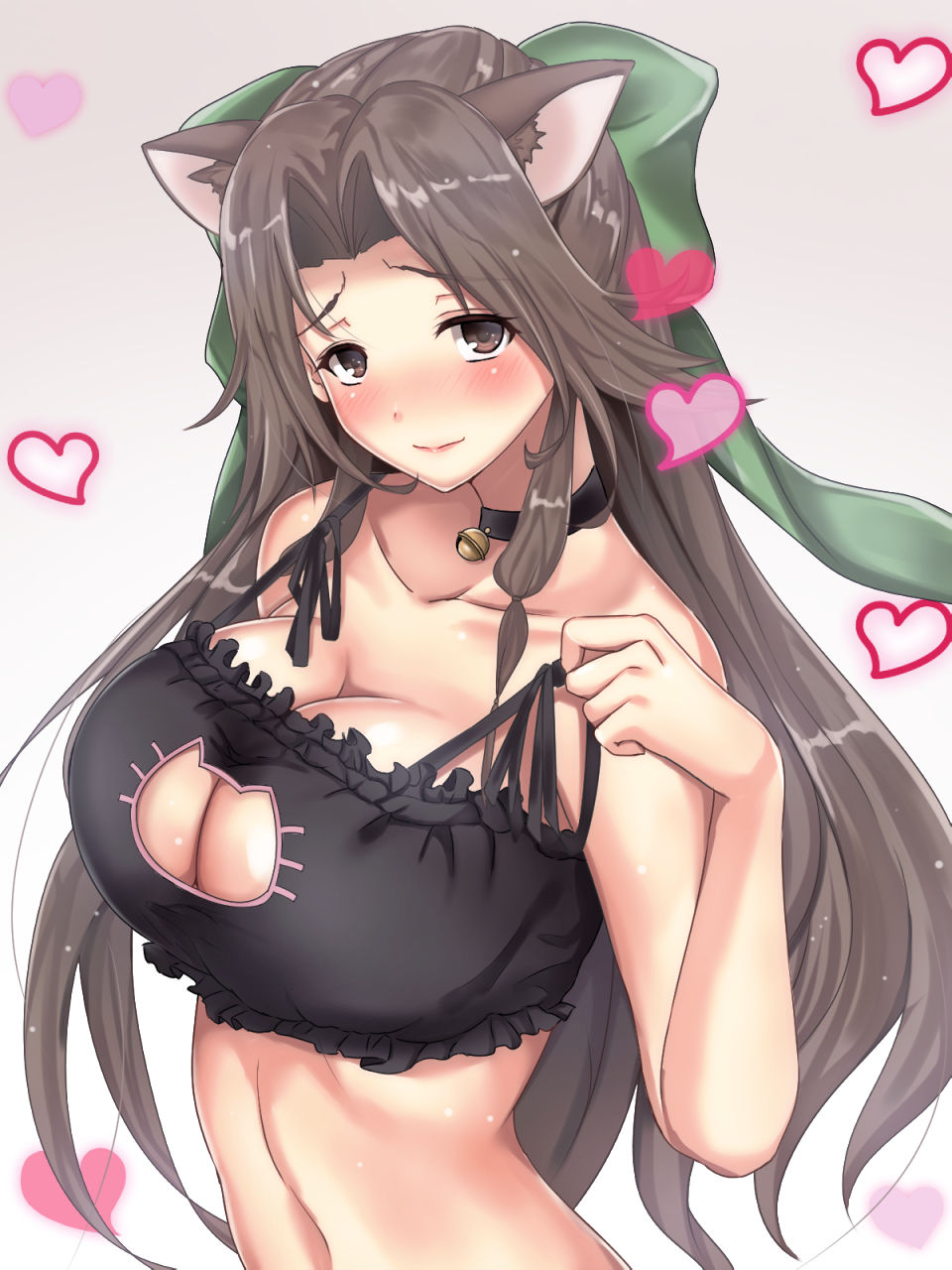 Cat Keyhole Bra page 10 full