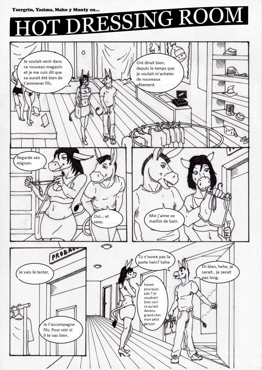 Hot Dressing Room page 1 full