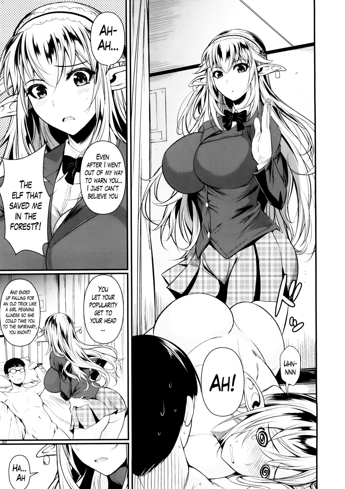 High Elf × High School page 8 full