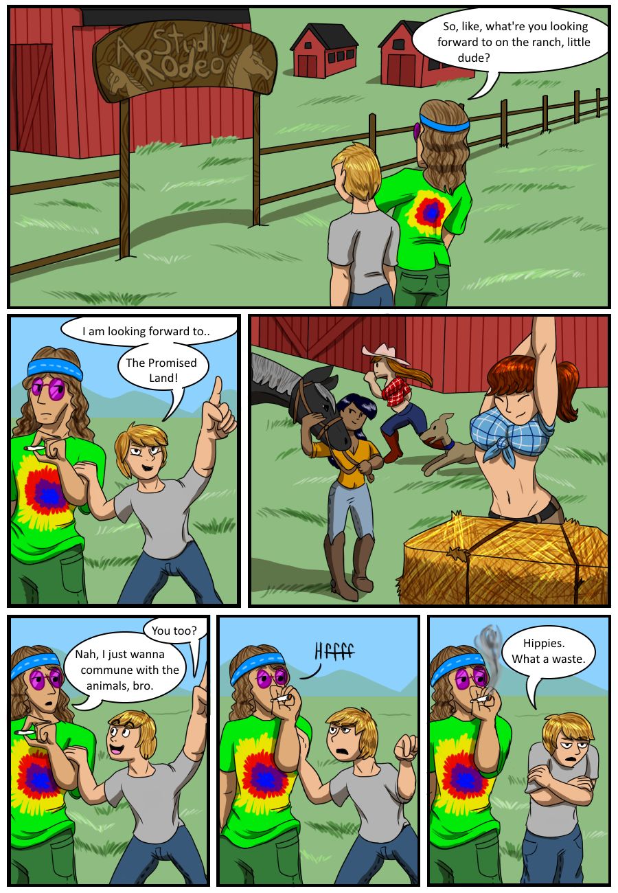 Wild rodeo page 1 full