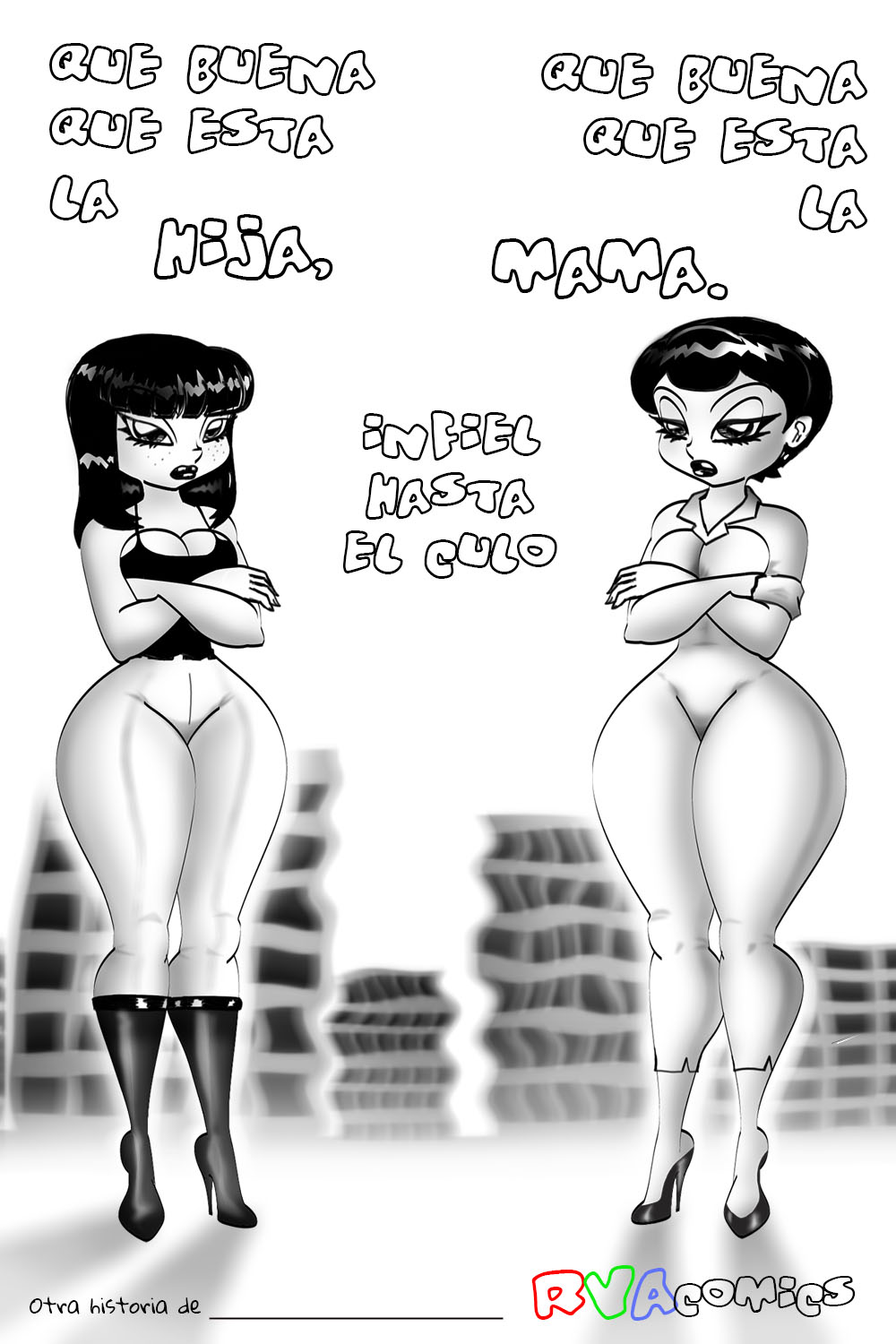 Que buena que esta la hija, que buena que esta la mama - Infiel hasta el culo page 1 full