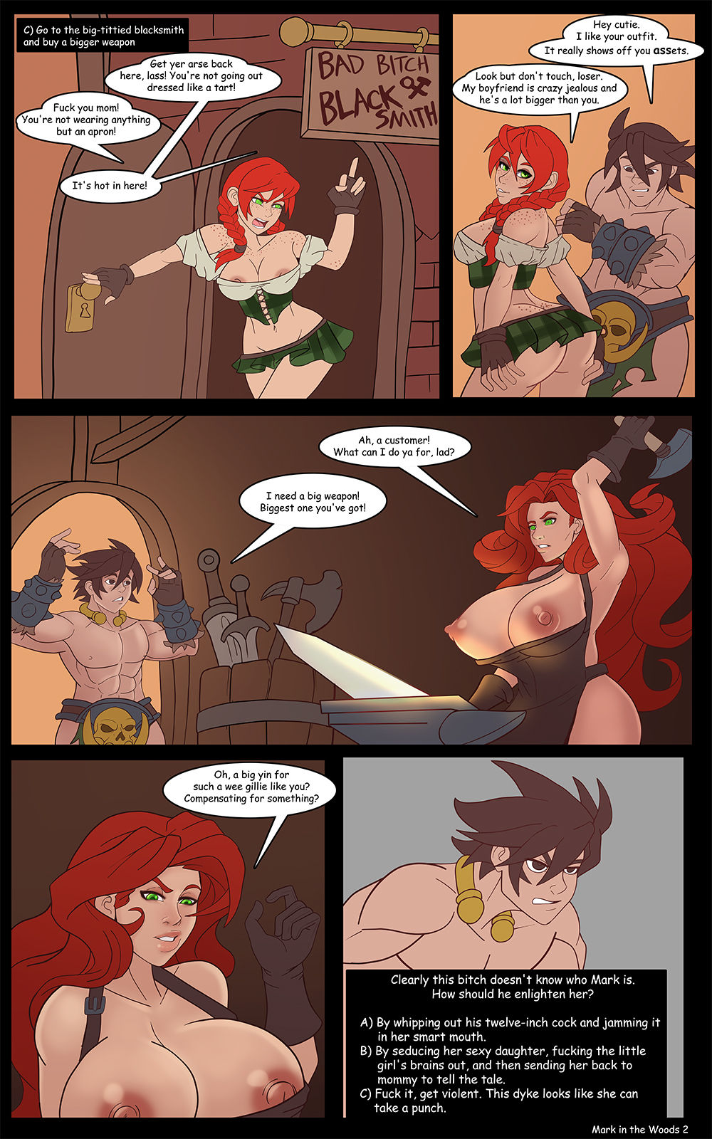 CYOA: Mark in the Woods page 2 full