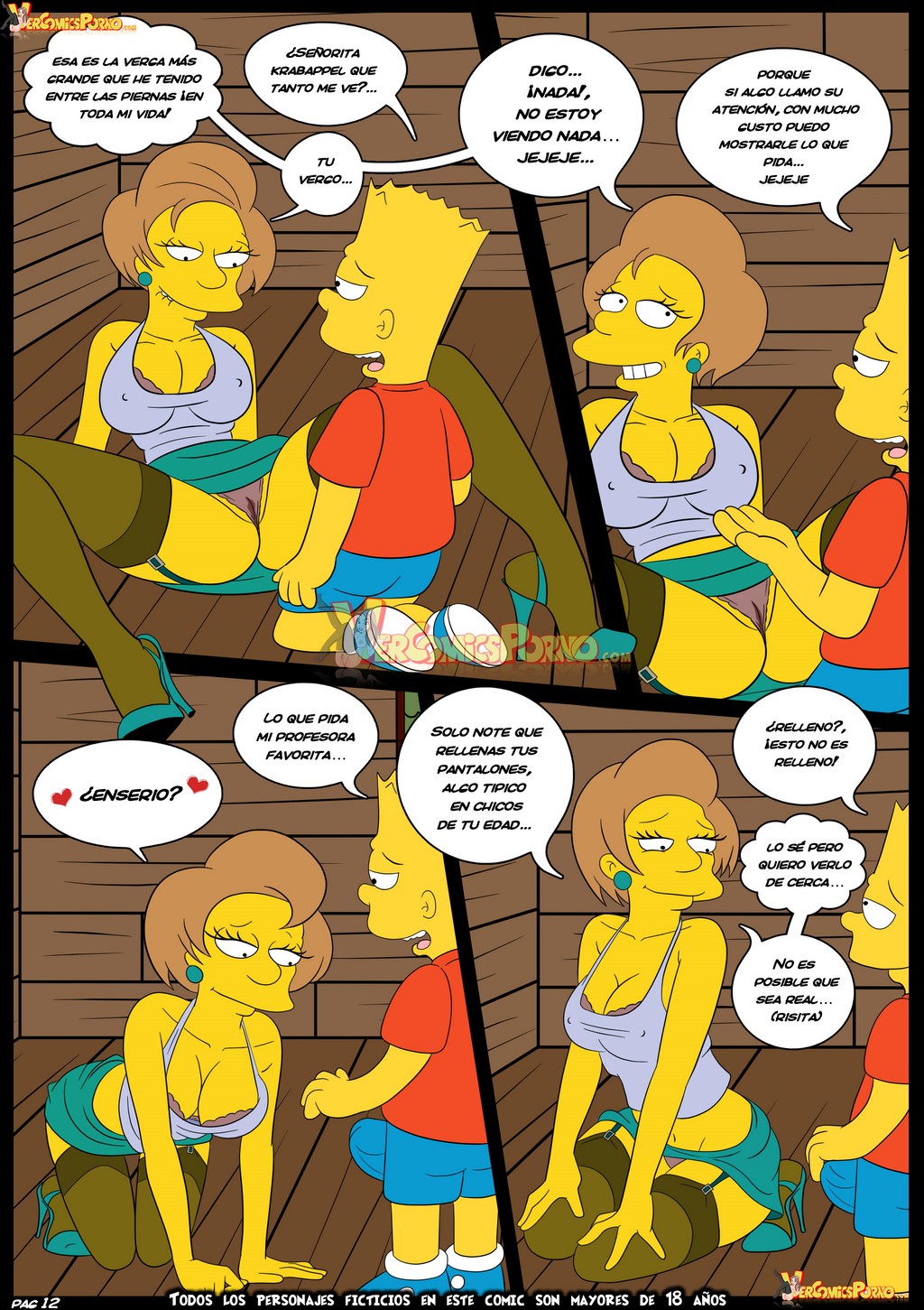 Los Simpsons Viejas Costumbres Page Imhentai