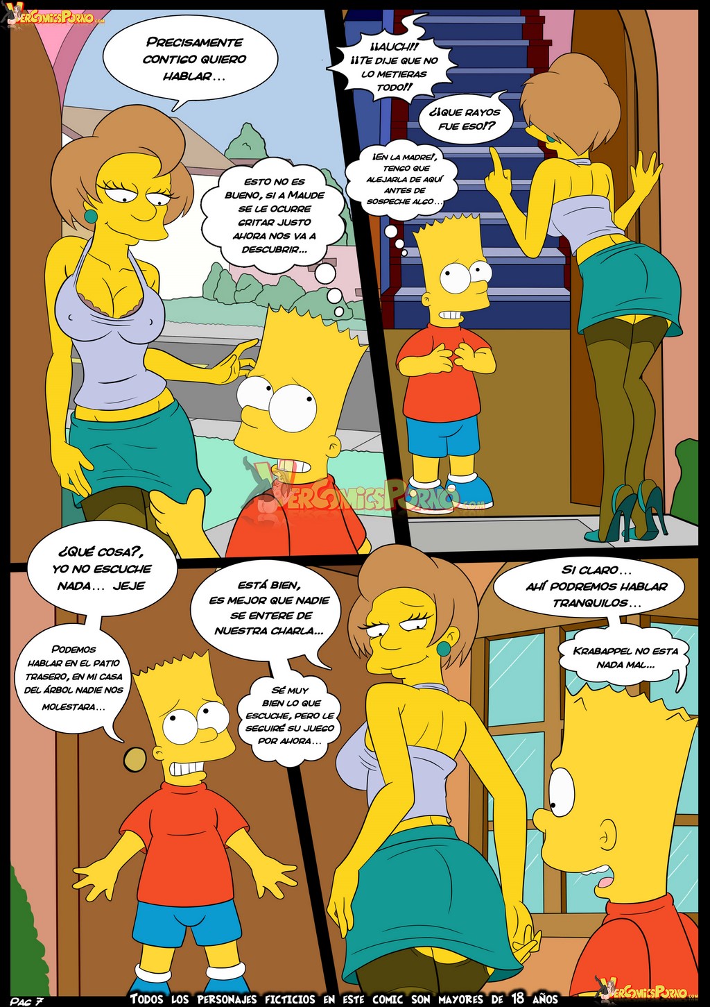 Los simpsons viejas costumbres 5 page 8 full