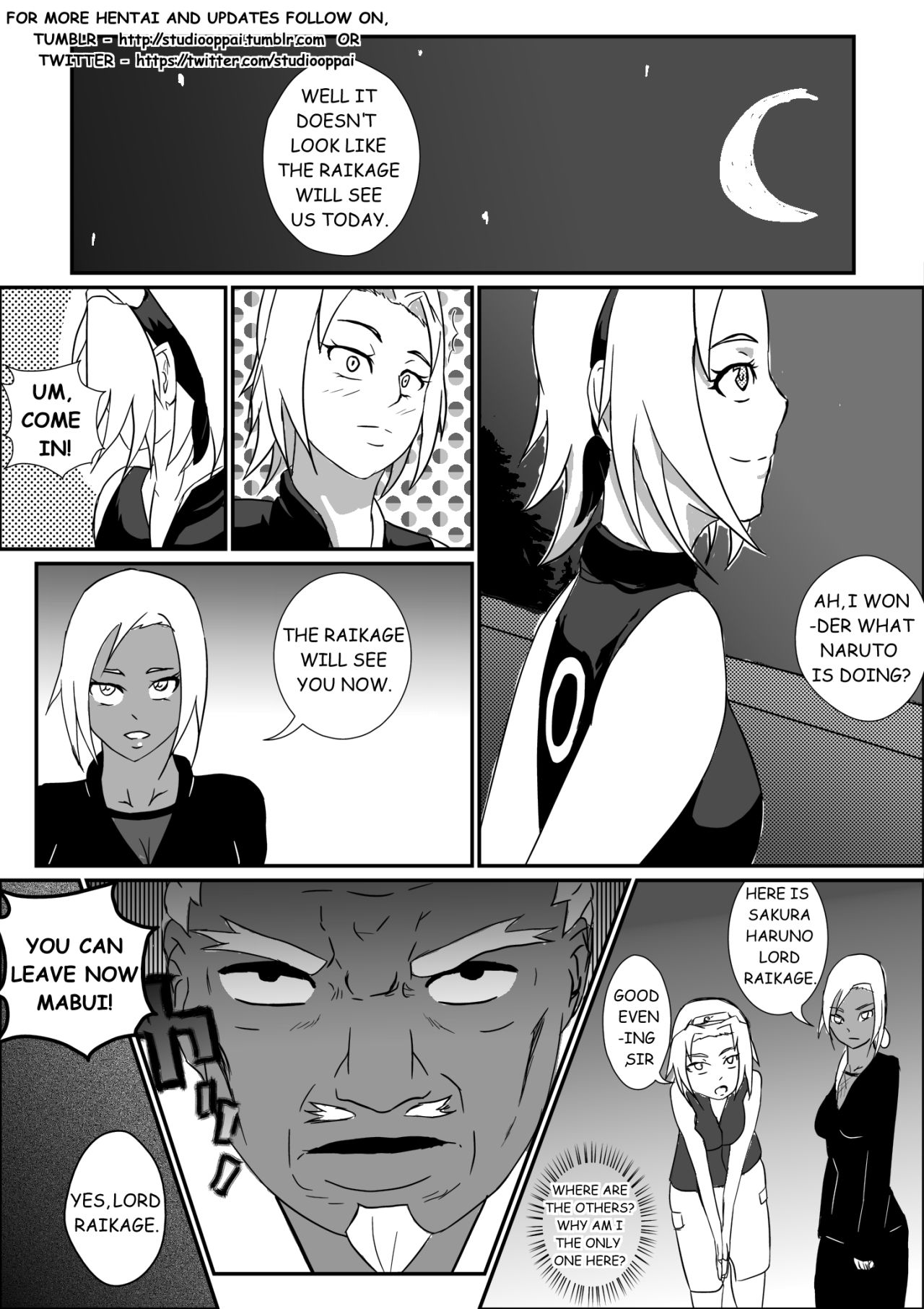 Sakura's Special Training in Kumogakura! page 4 full