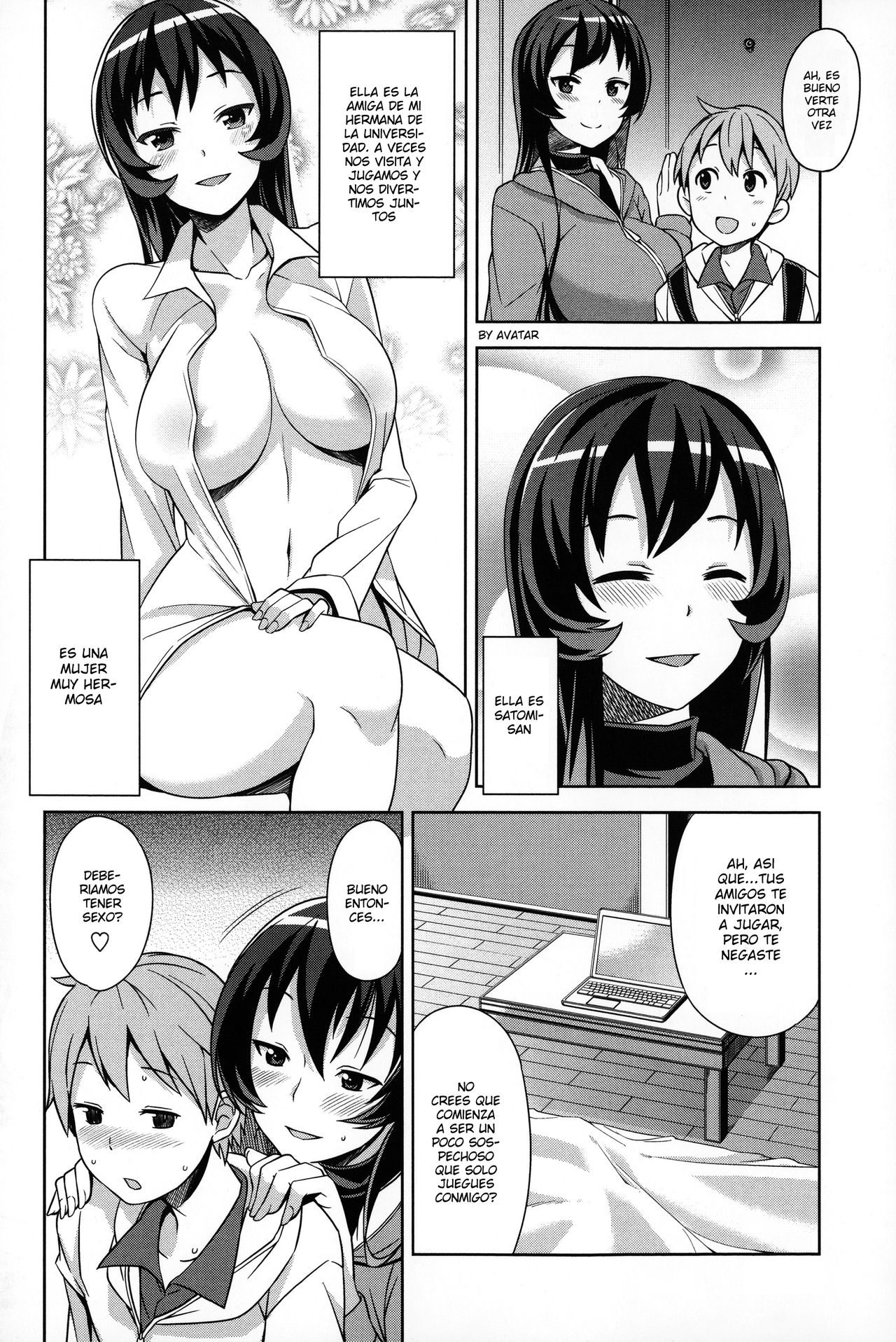 Boku to Oneesan no Naisho page 2 full