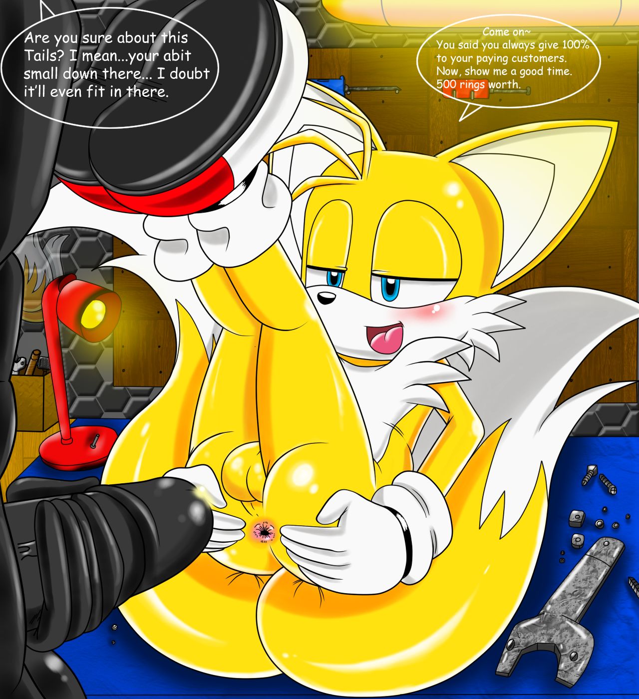 Tails' Secret Hobby page 1 full