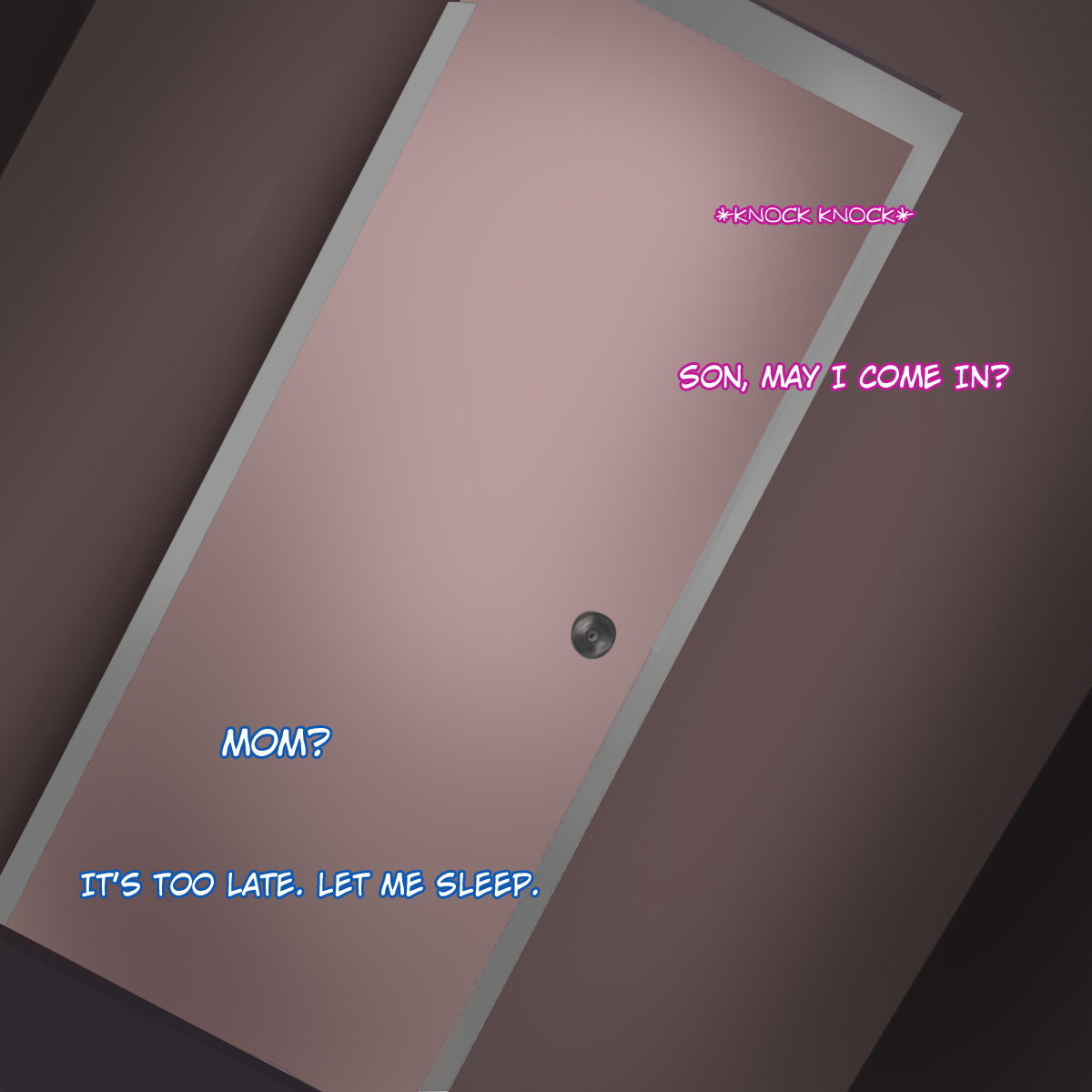 Mom is acting weird tonight. page 2 full