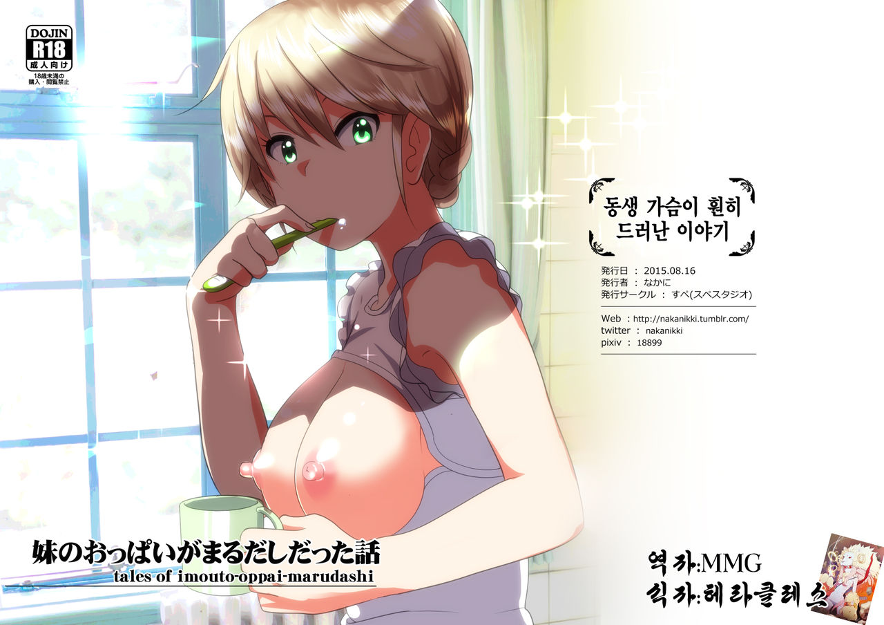 Imouto no Oppai ga Marudashi Datta Hanashi page 1 full