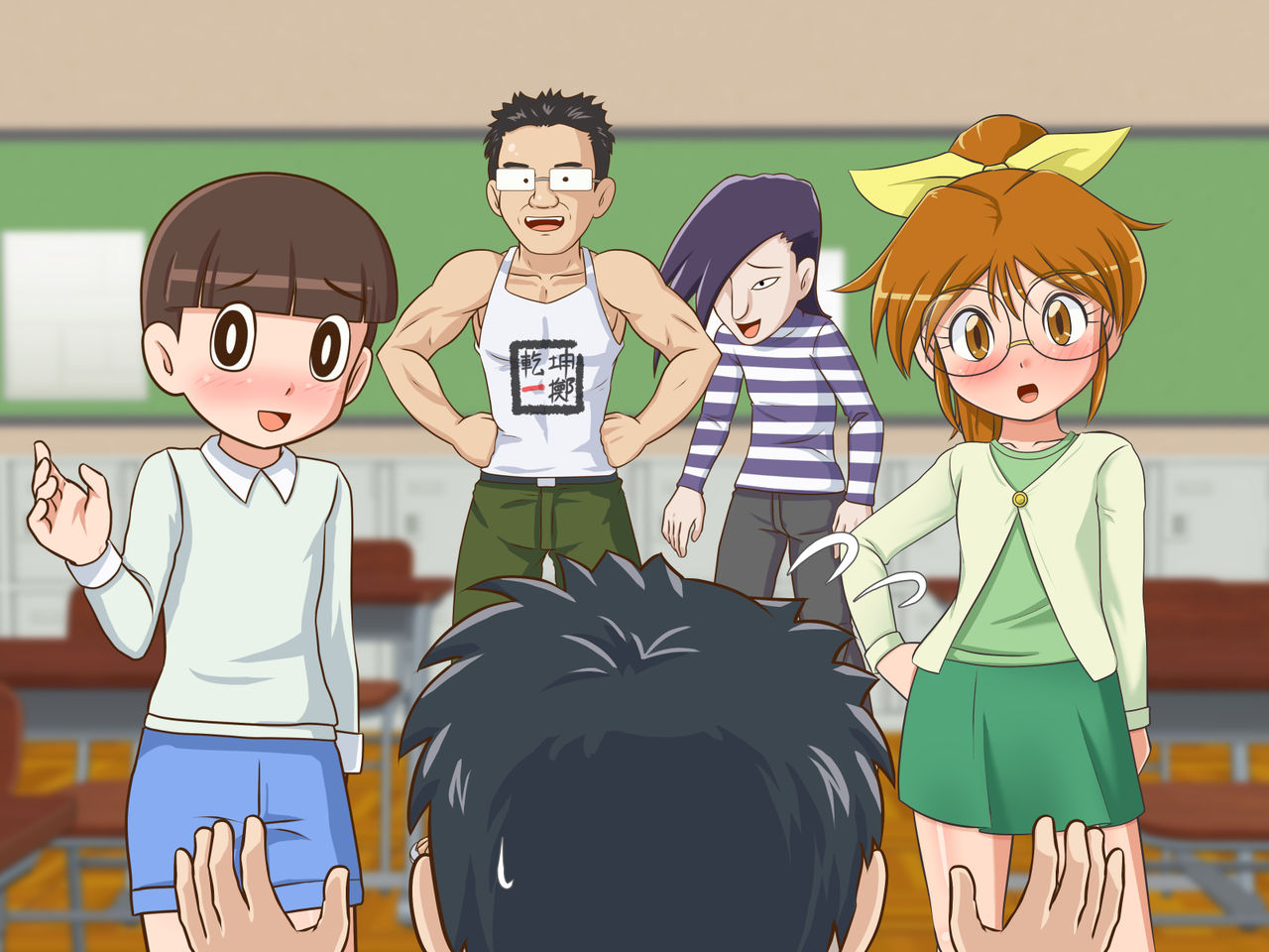 Classmate no Stalker Joshi ni Nerawarete Kekkyoku Get Sareteshimatta Ore no Ochinchin page 9 full