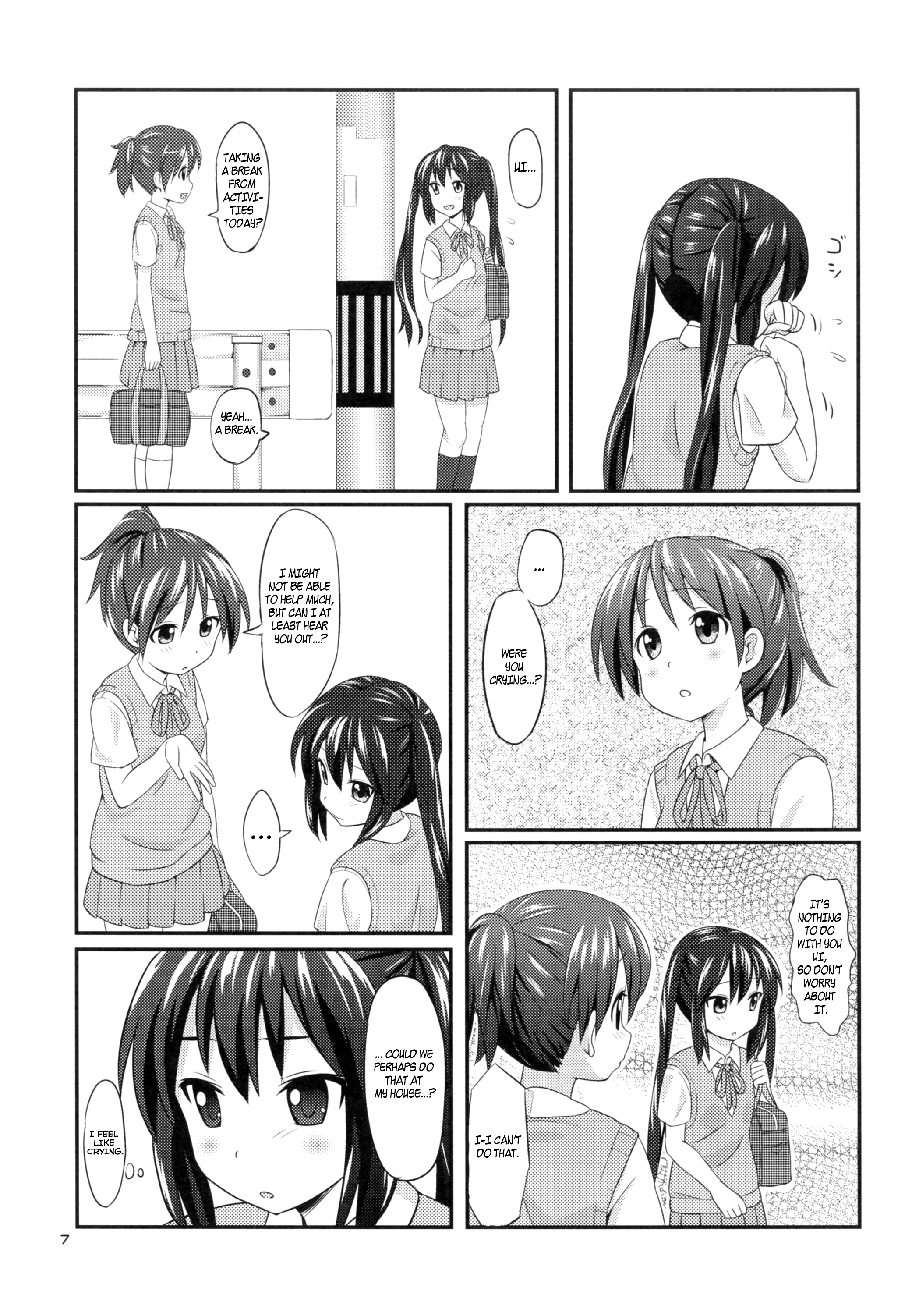 Azunyan sadness page 6 full