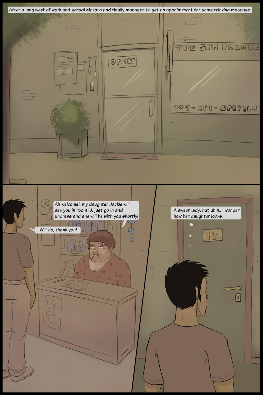 Makoto, The Massage Experience page 1 full