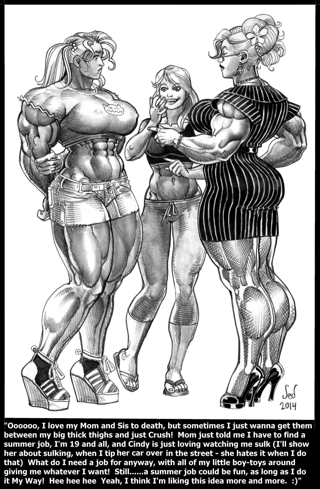 Amy's Conquest 2014 Folio page 1 full