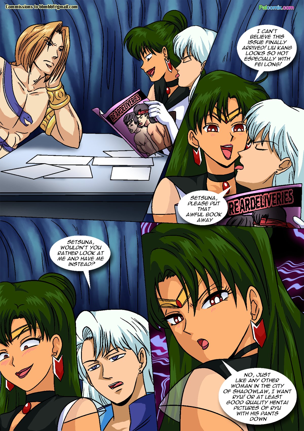 Vega vs Chun Li - Crotch Wars page 10 full