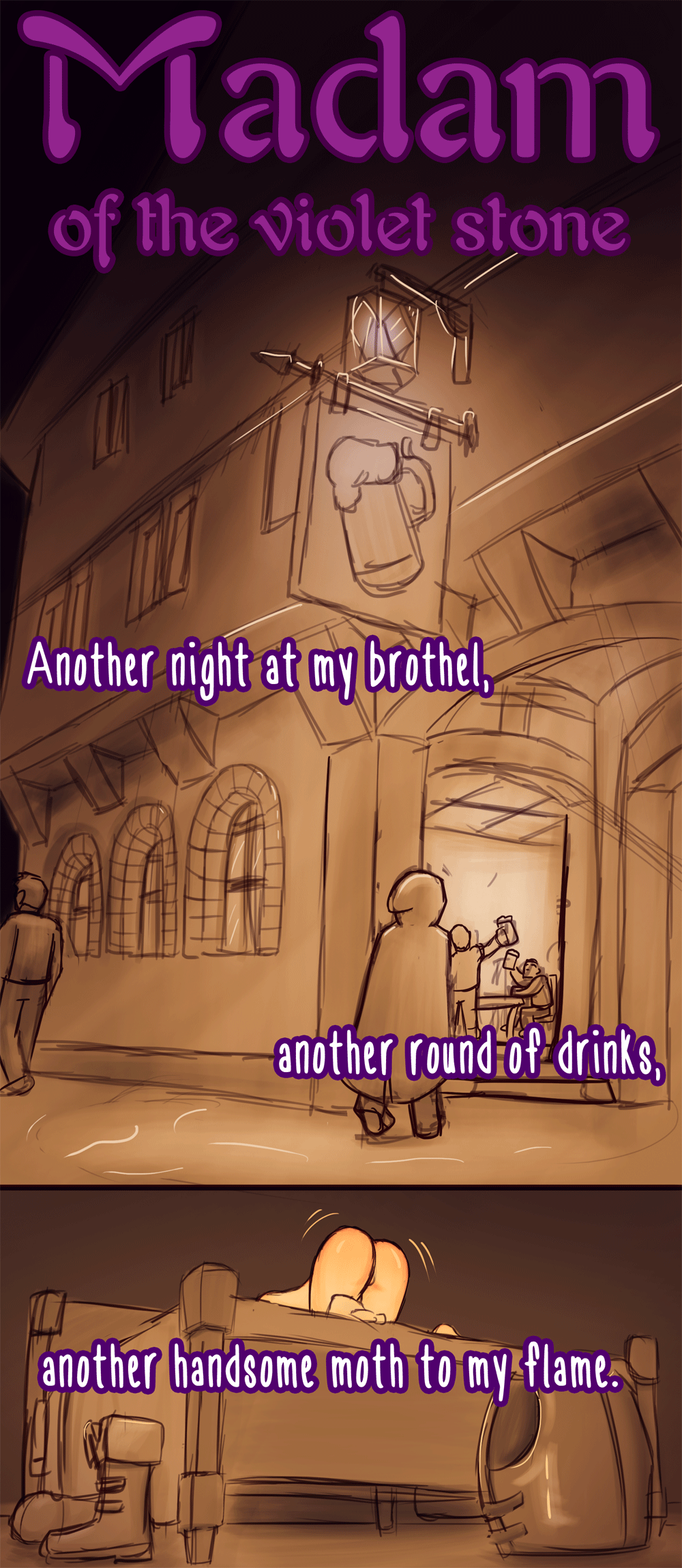 Madam of the Violet Stone page 1 full
