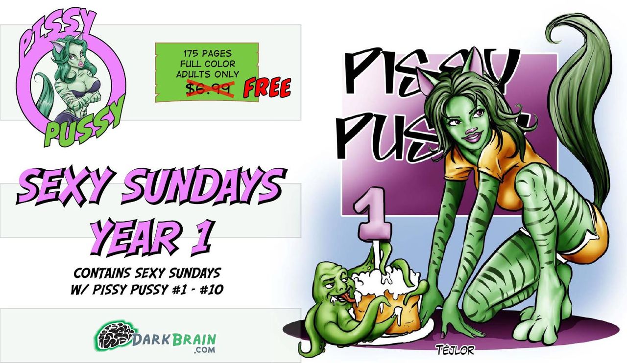 Sexy Sundays with Pissy Pussy #01-#10 page 1 full