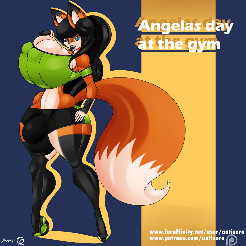 Angela's day at the gym page 1 full