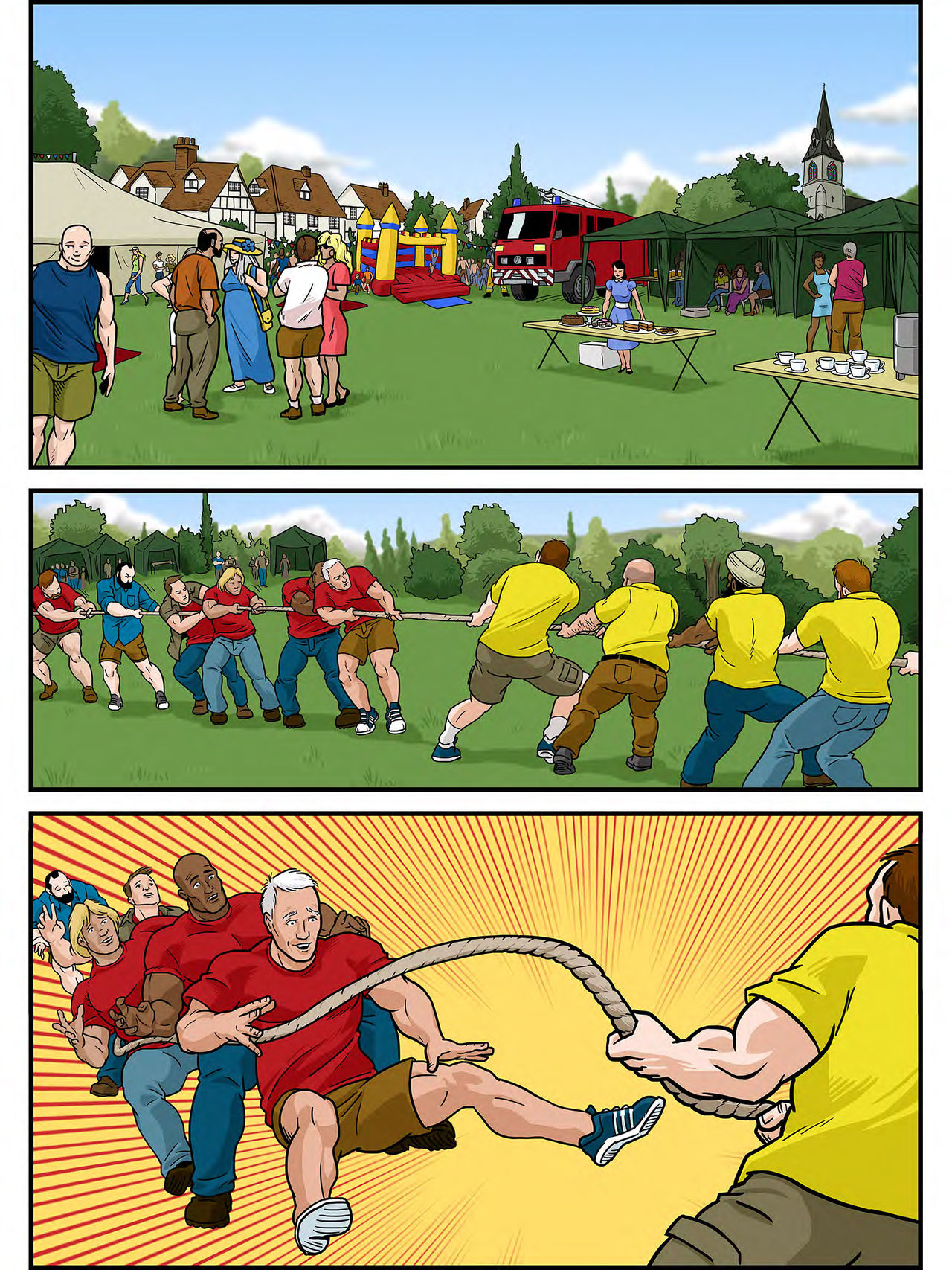 Bulldogs 2 - Hot Vicar on Vicar Action page 4 full