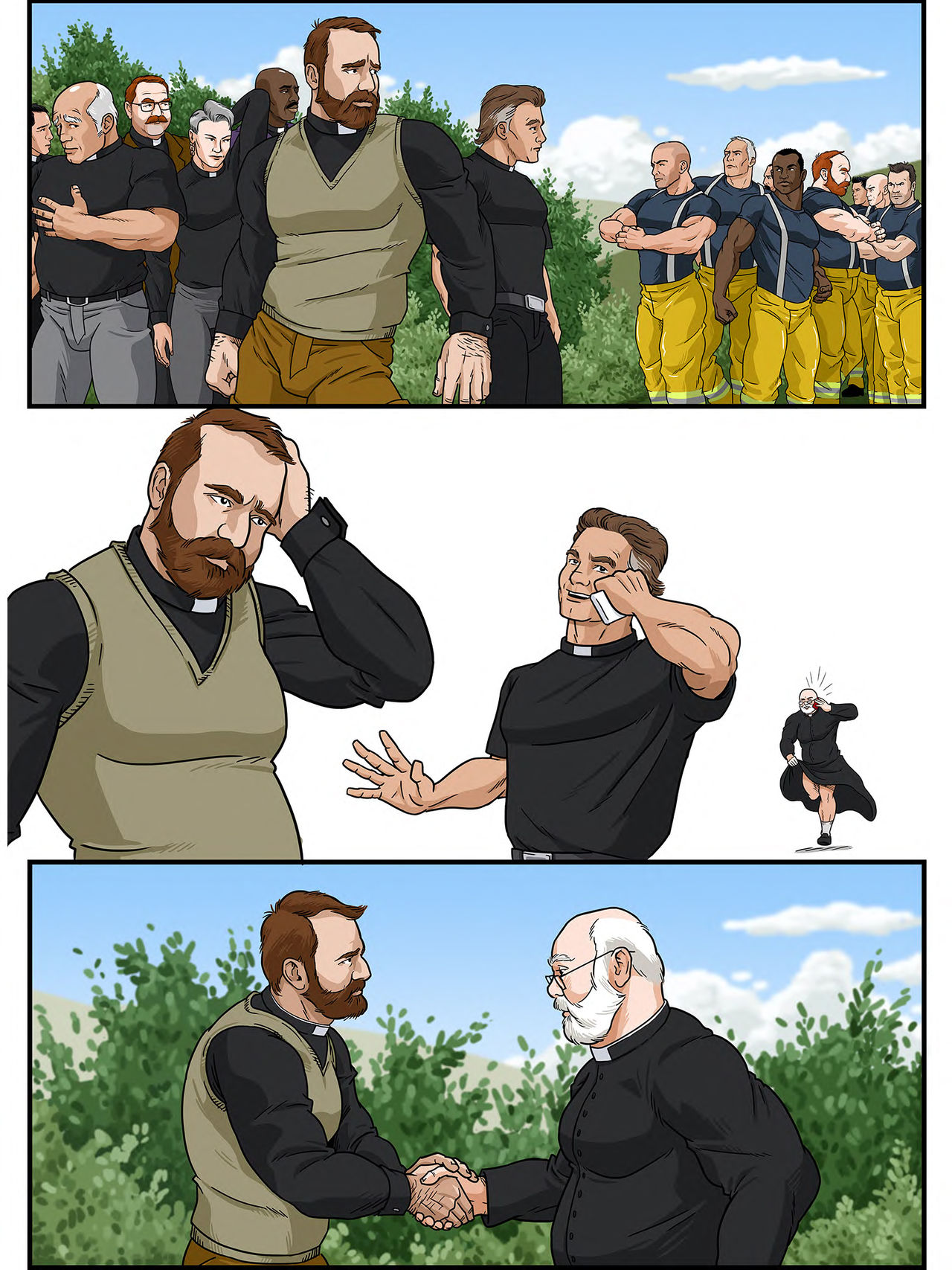 Bulldogs 2 - Hot Vicar on Vicar Action page 5 full