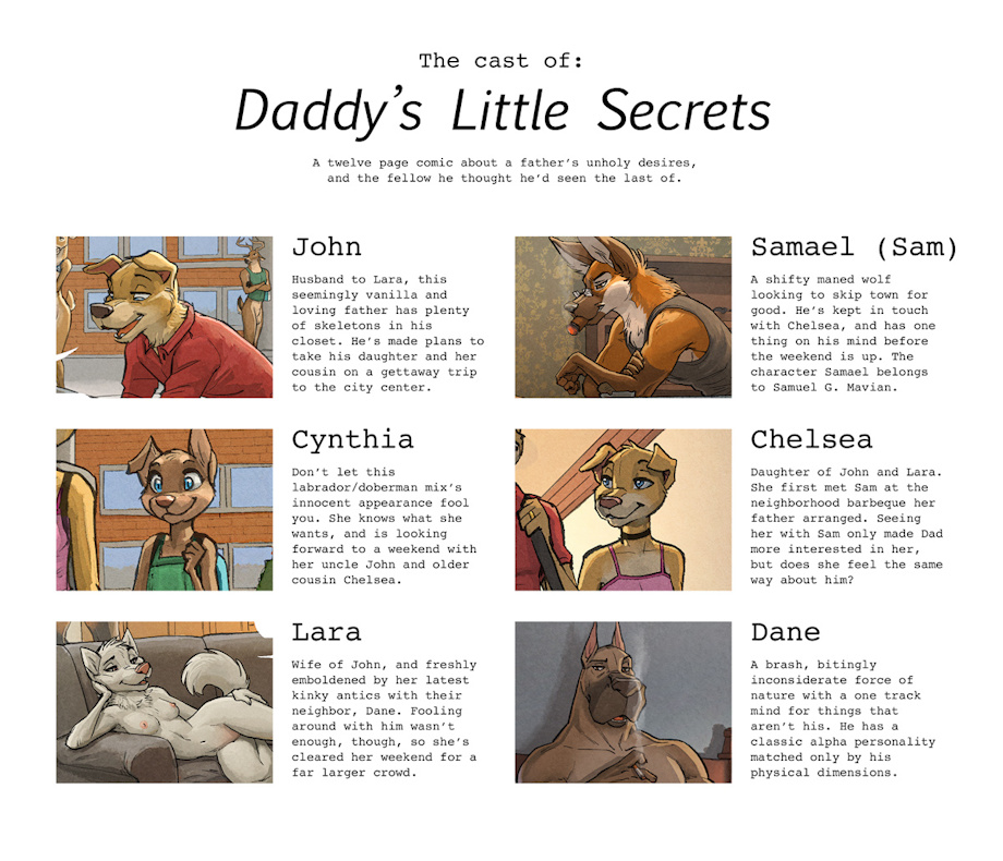 Daddy's Little Secrets page 1 full