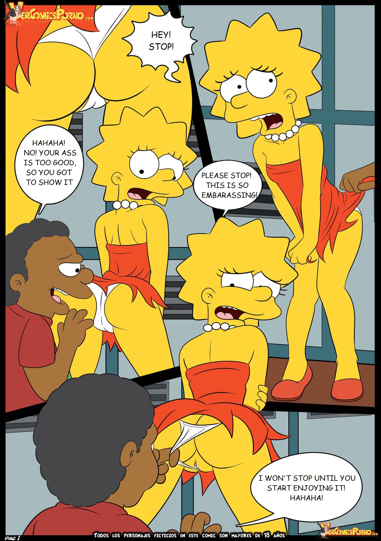 The Simpsons - Love to the braggart - Part 1 page 2 full