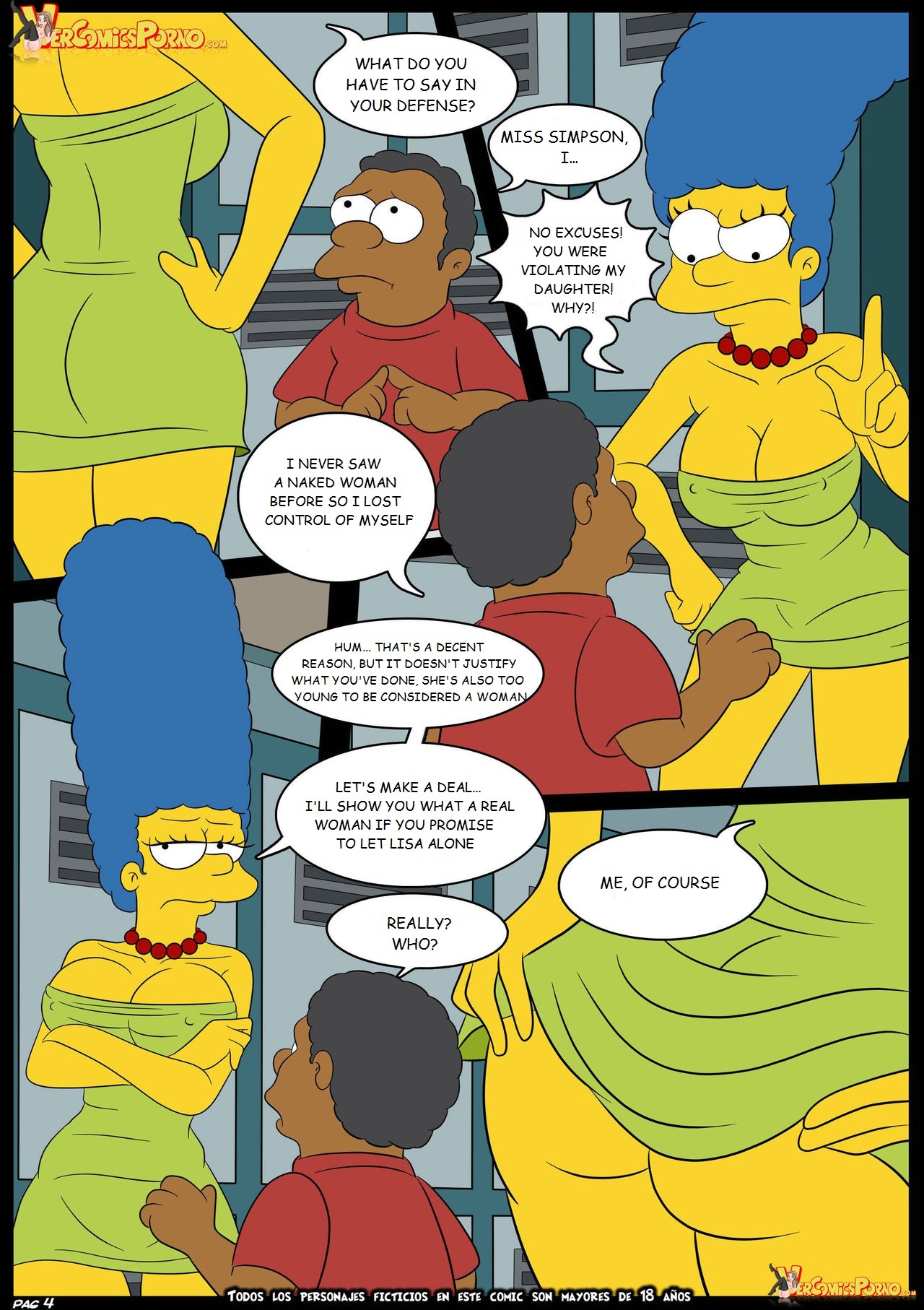 The Simpsons - Love to the braggart - Part 1 page 5 full