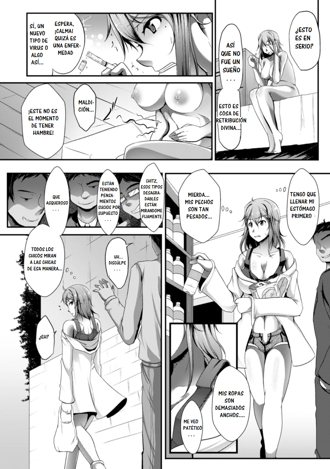 Shinbatsu Chokugeki! Kawaii Ko ni Sarete Yogarasareru Ore | ¡Castigo divino! ¡Me convertí en una chica linda que es violada! page 4 full