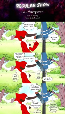 Cj From Regular Show Porn - Regular Show- Mordecai gets a blow job - IMHentai