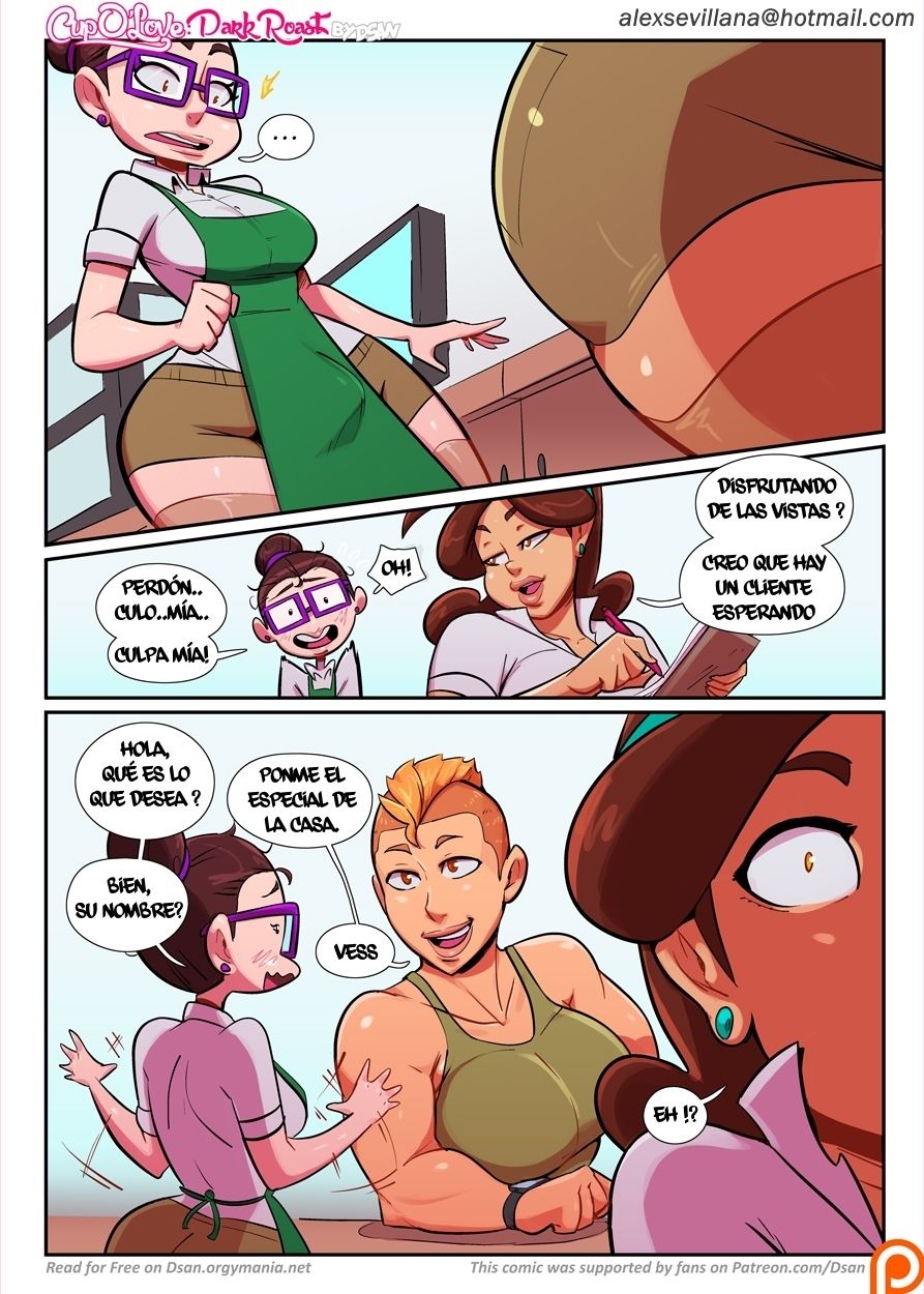 MYA y JANET: TUESTE OSCURO page 6 full