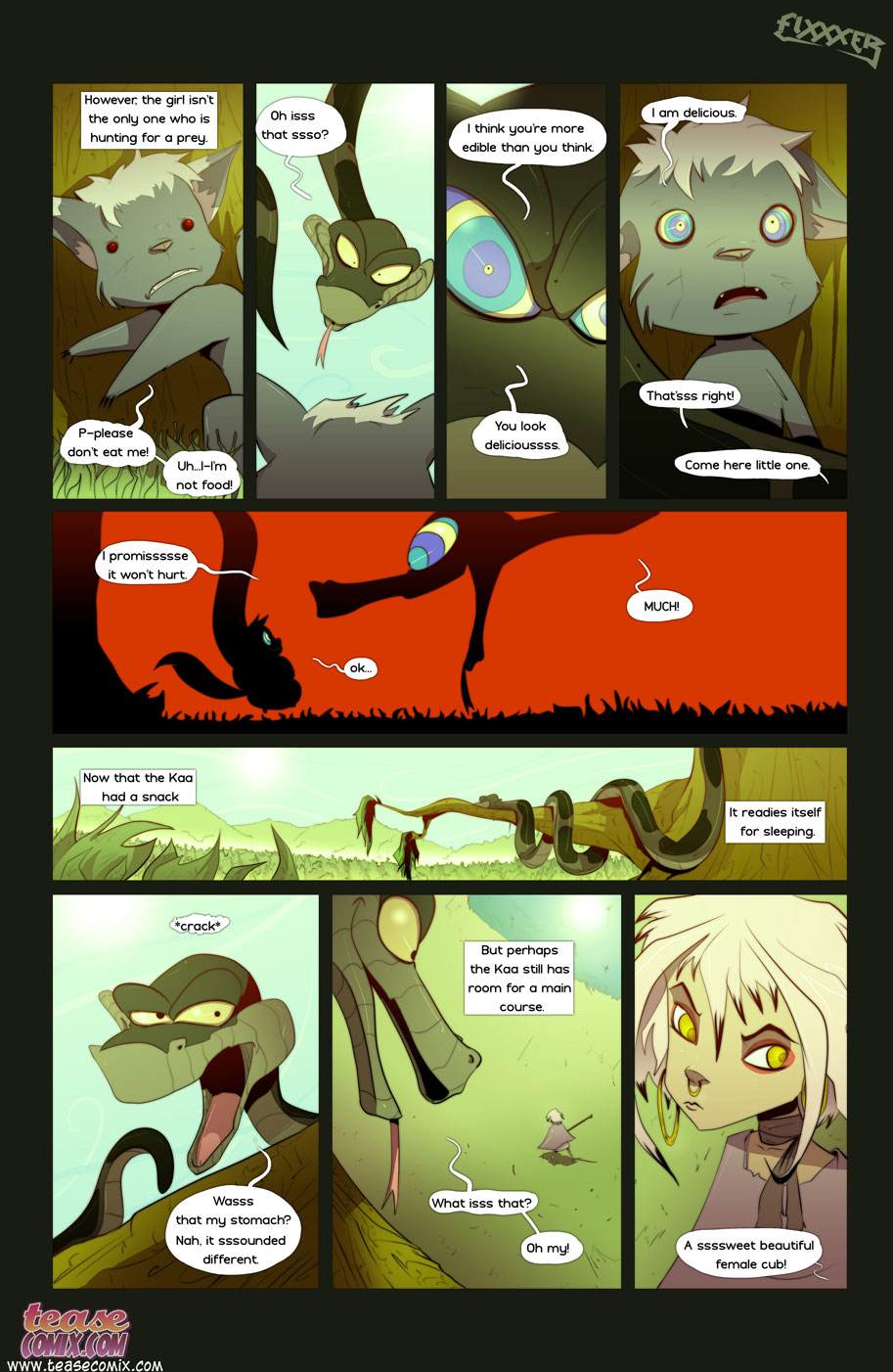 The Snake and The Girl 1 page 3 full