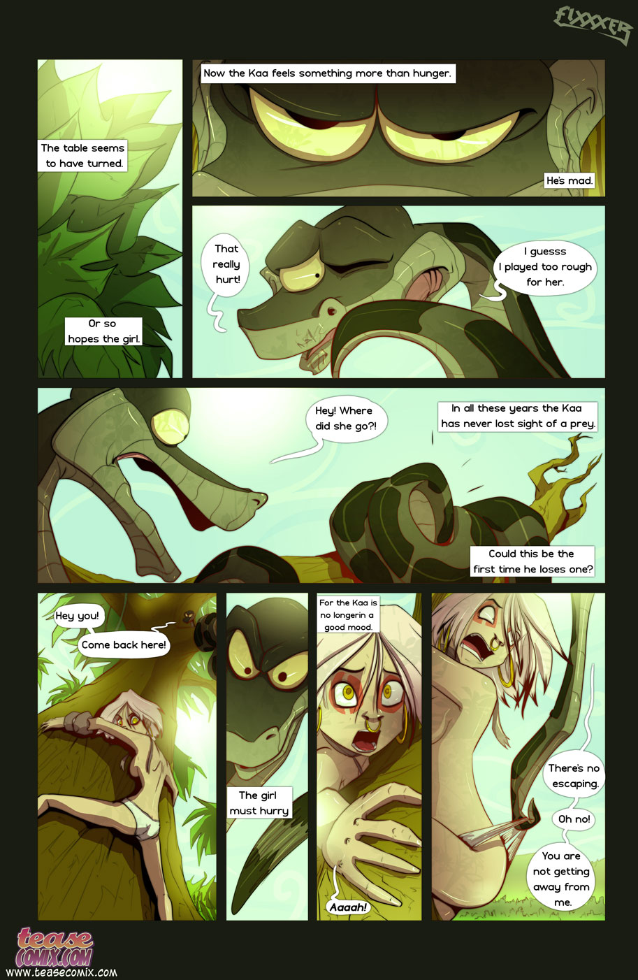 The Snake and The Girl 1 page 8 full