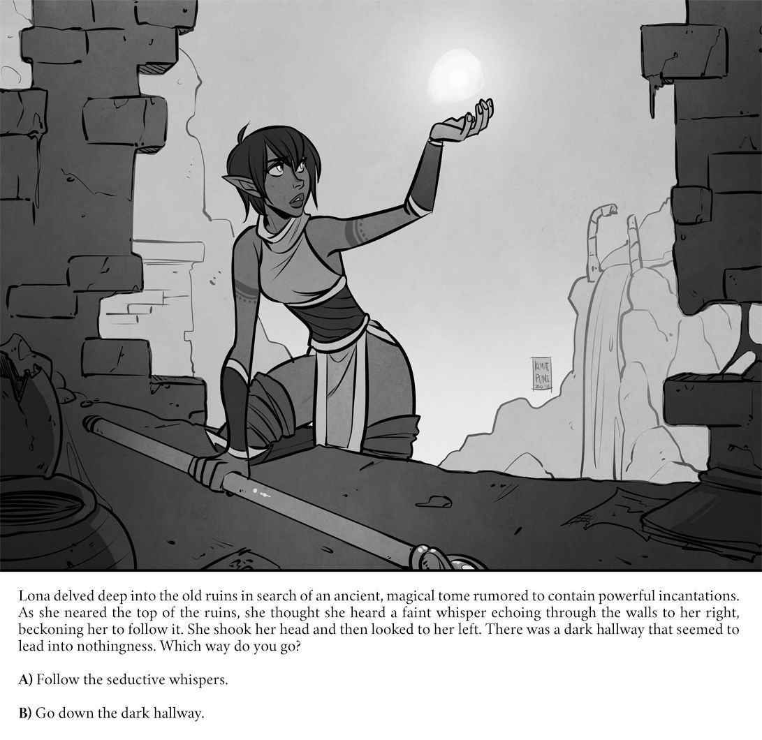 CYOA: The Ruins page 1 full