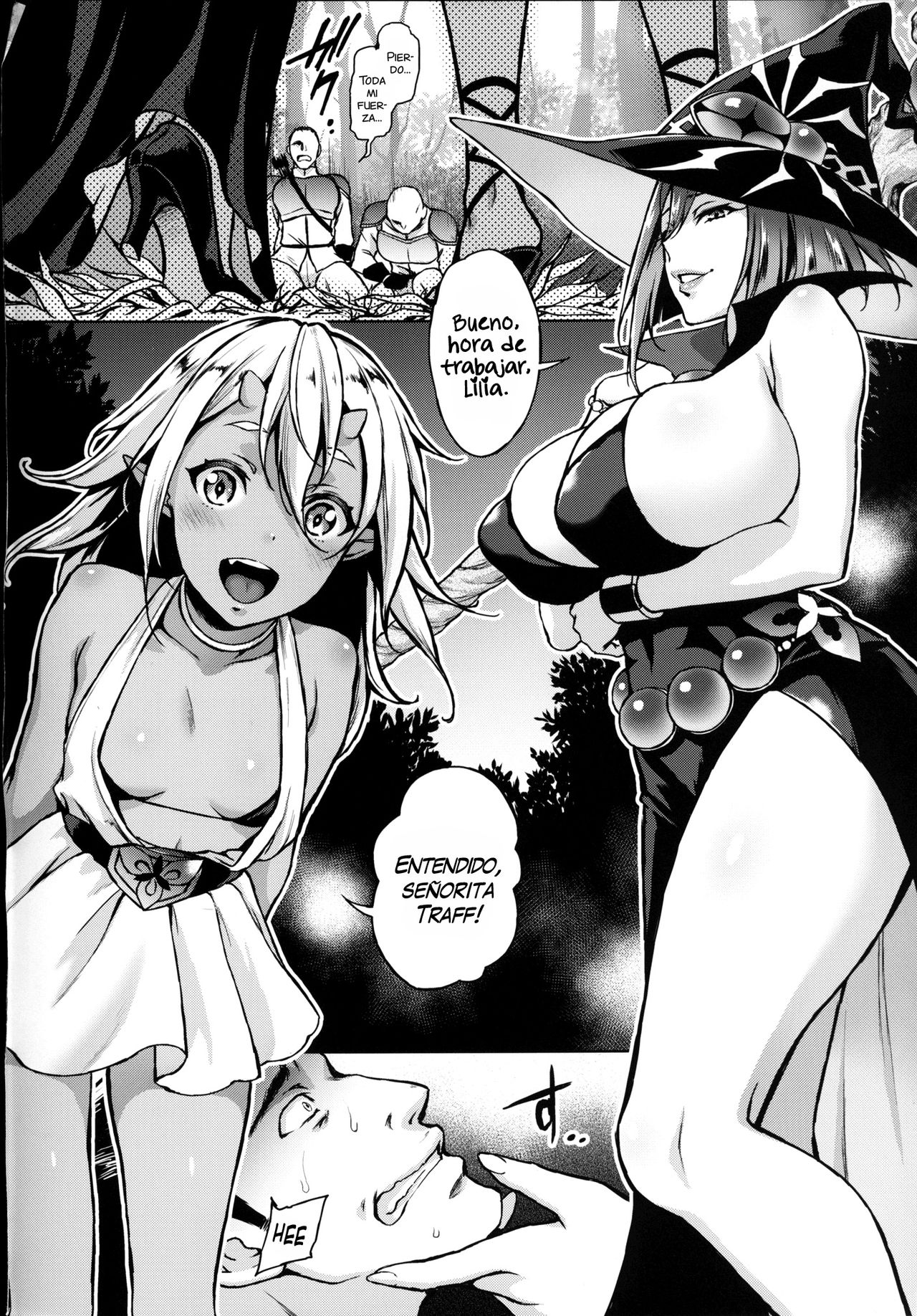 Shibori Majo | Milking Witch page 4 full