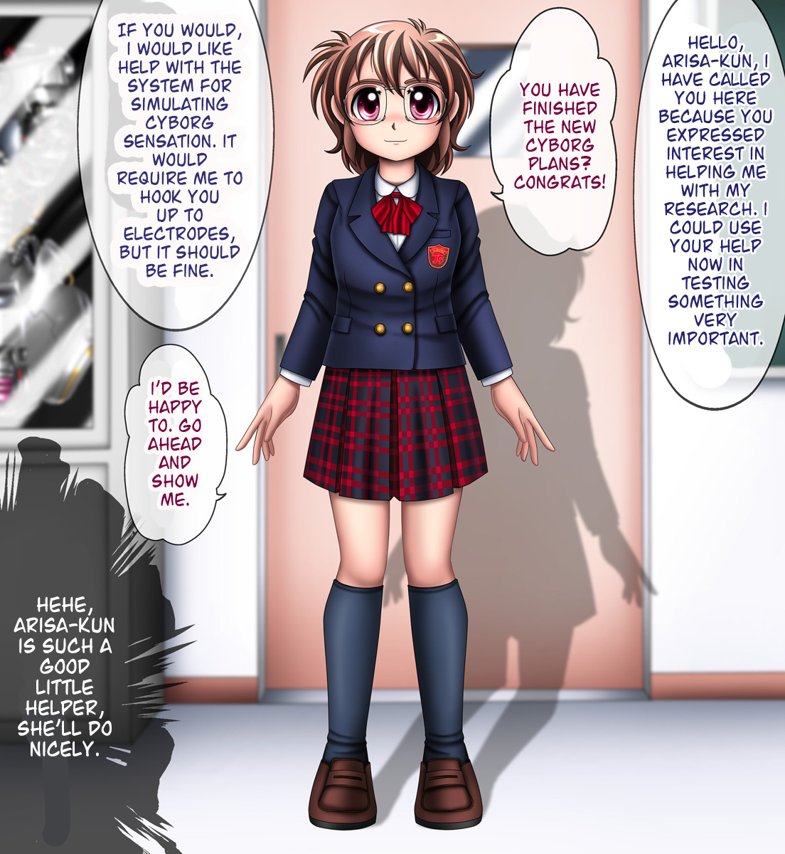 Cyborg Arisa page 1 full