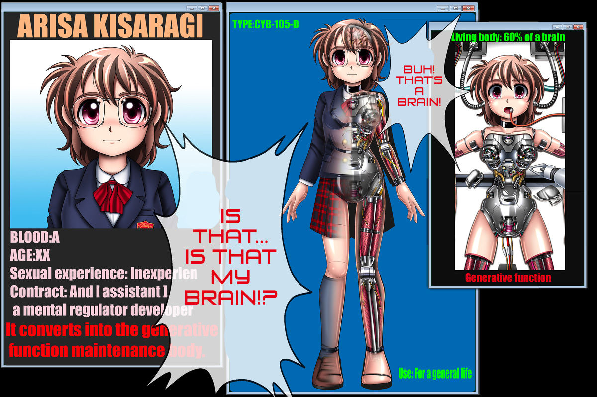 Cyborg Arisa page 10 full