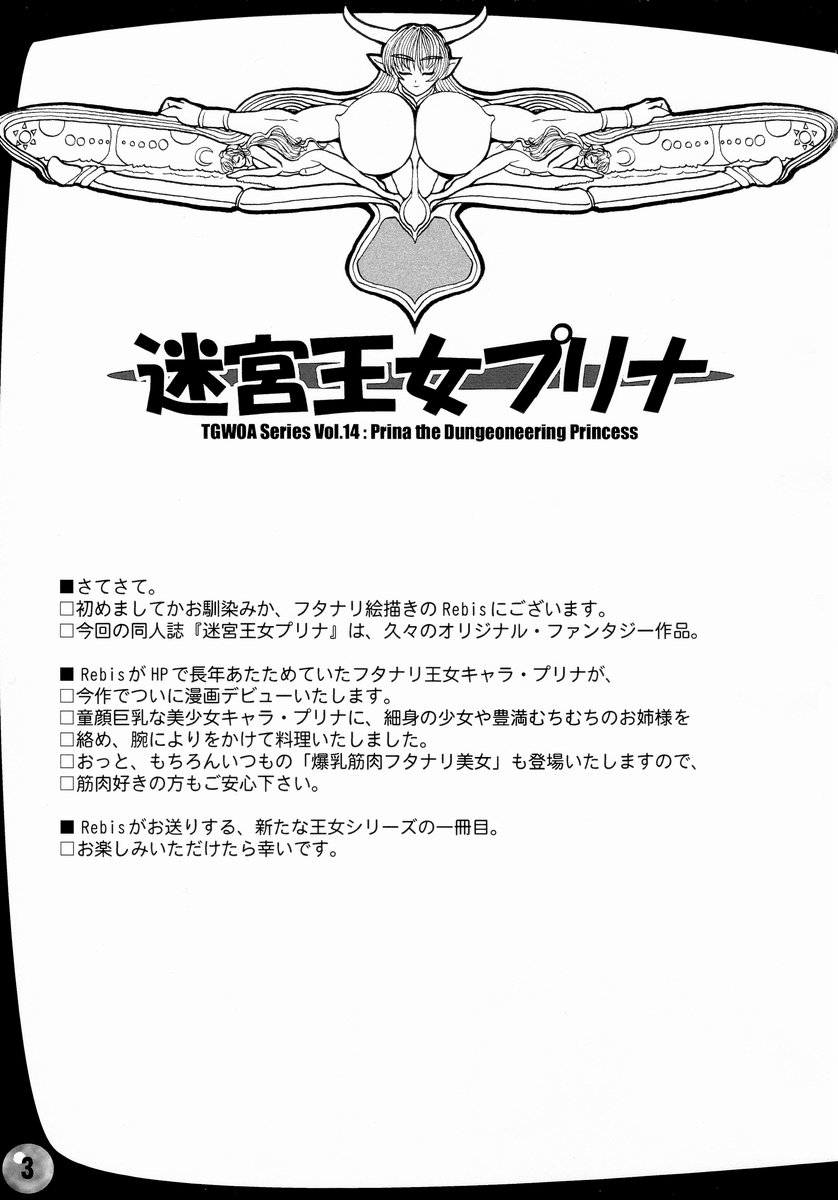 TGWOA Vol. 14 - Meikyuu Oujo Prina page 3 full