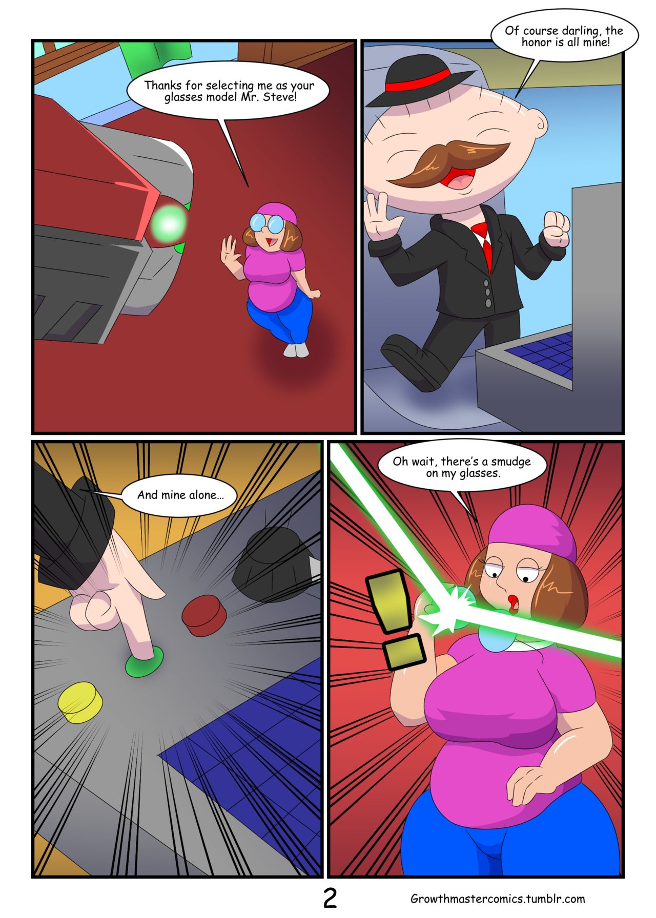 Stewie's Misfire page 2 full