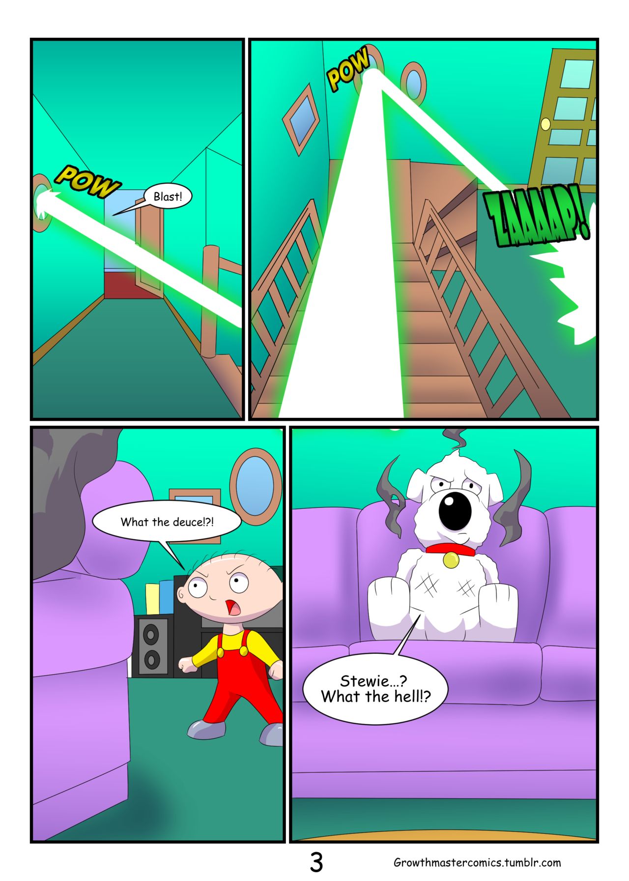 Stewie's Misfire page 3 full