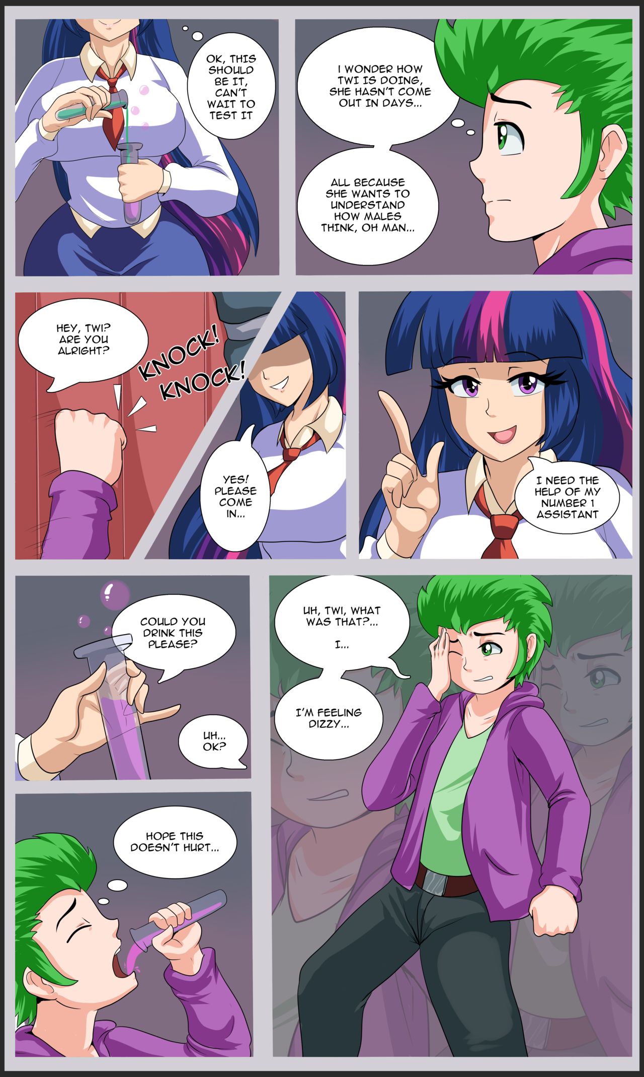 The Spike Experiment page 1 full
