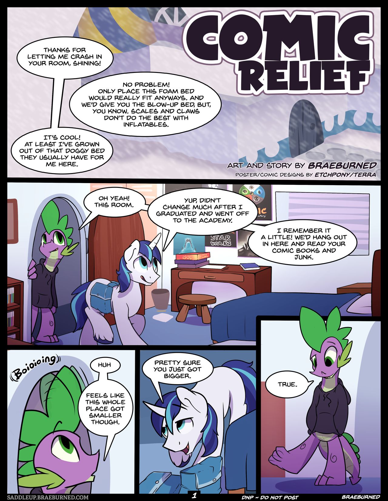 Comic Relief page 1 full