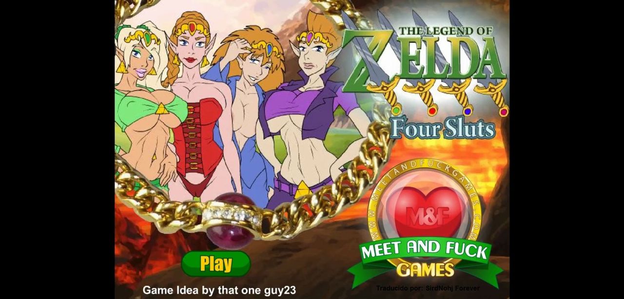 Legend Of Zelda Four Sluts page 1 full