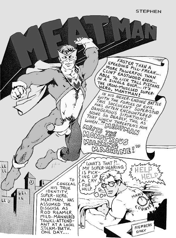 Meat Man #1 page 1 full