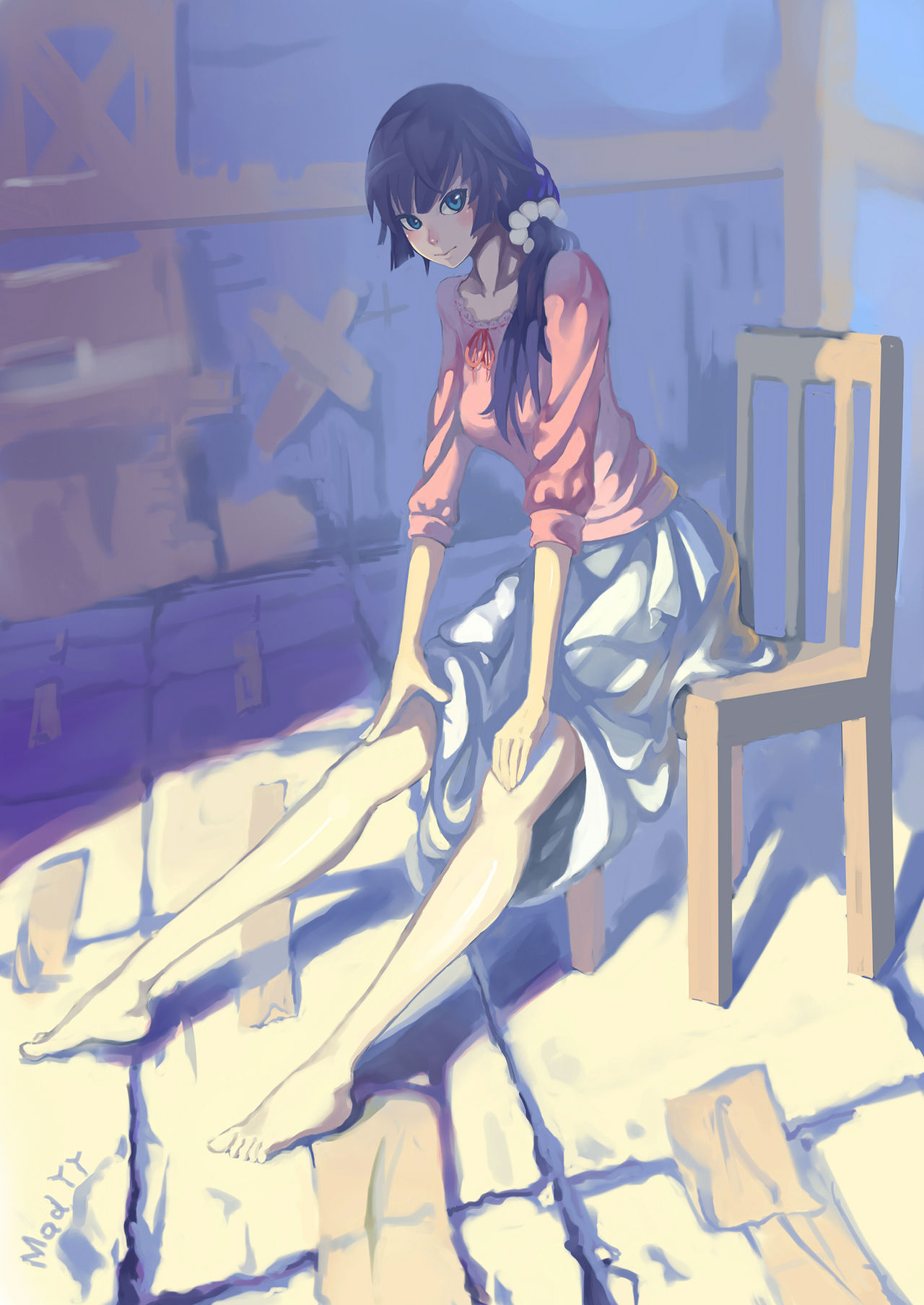 Bakemonogatari - Hitagi Senjougahara page 6 full