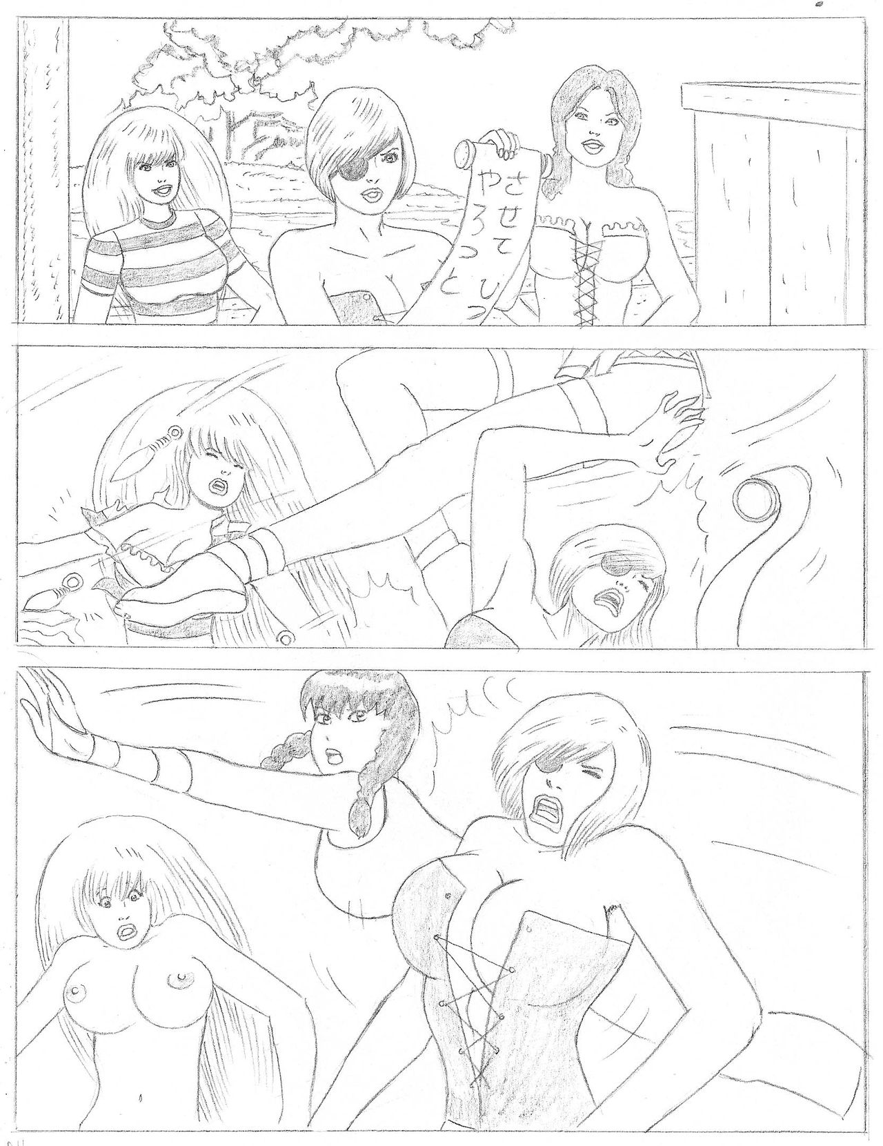 Zanfadar - Ninja vs Pirates page 1 full